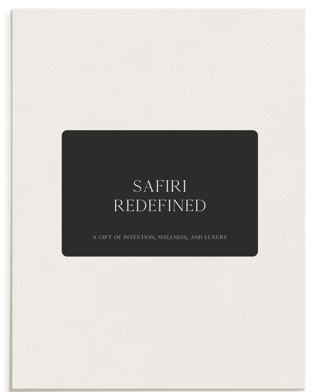Safiri Redefined Gift Card